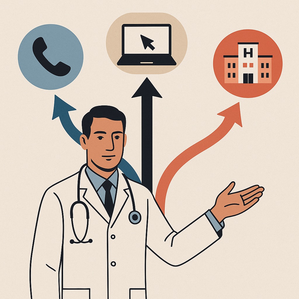 when to click call or go